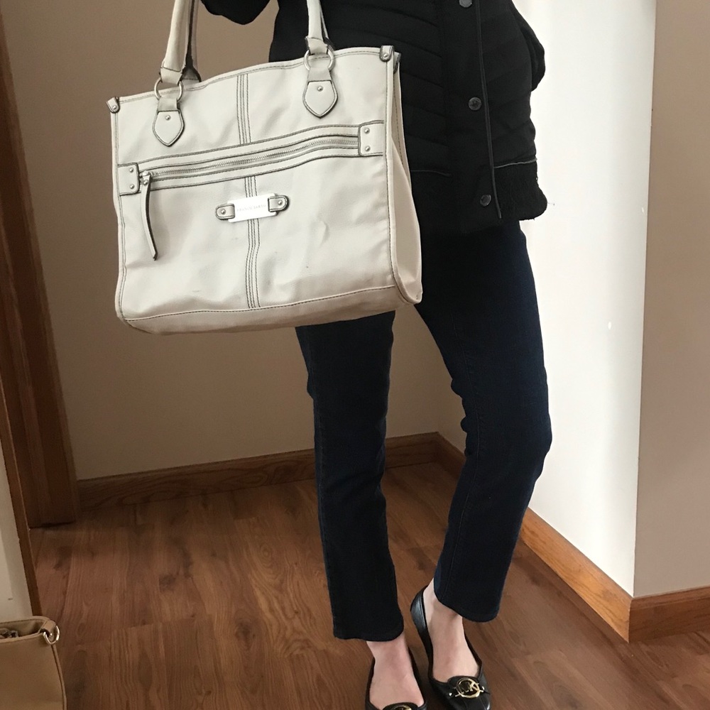 Franco Sarto Cream Handbag